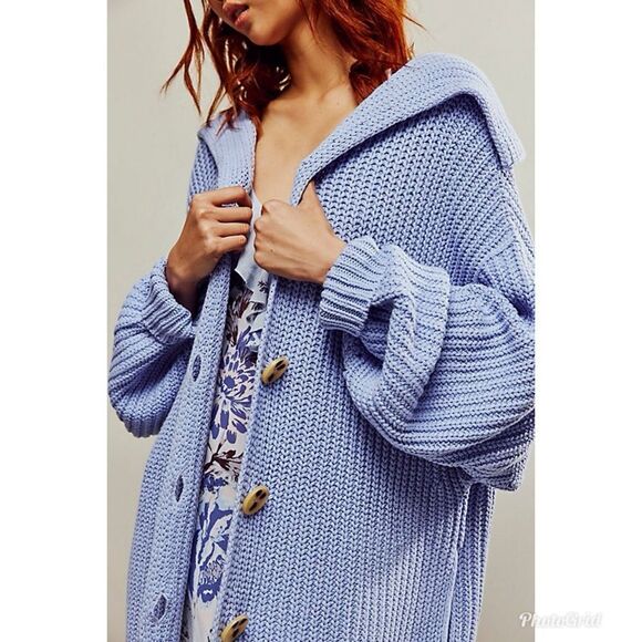 Free People Sweaters - Revolve FREE PEOPLE Swim Too Deep Cardi in Baby Lavender